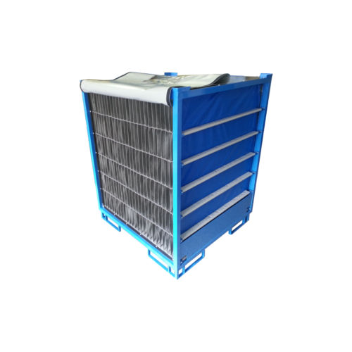 Containers and shelves for the automotive industry