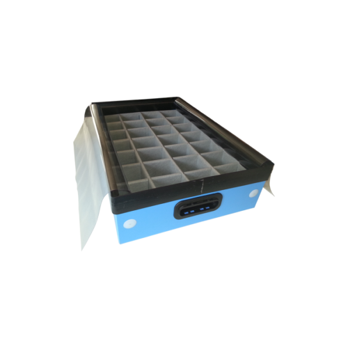 Corrugated plastic dividers for boxes and containers