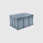 Eurocontainer sau cutie stivuibila din plastic Rako 3-219U-72