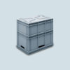 Eurocontainer sau cutie stivuibila din plastic Rako 3-6453-13