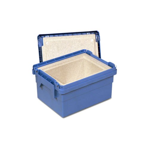 POOLBOX with heat insulating insert