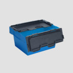 cutie Nesco dublu stivuibila din plastic cu capac atasat 37-4320-116