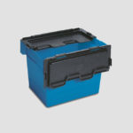 cutie Nesco dublu stivuibila din plastic cu capac atasat 37-4330-116