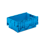 cutie dubla stivuibila din plasti cu capac atasat 43-6426-2