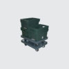 Double-stackable container 9-9008