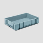 cutie stivuibila din plastic sau eurocontainer Eurotec 5-6412N-3