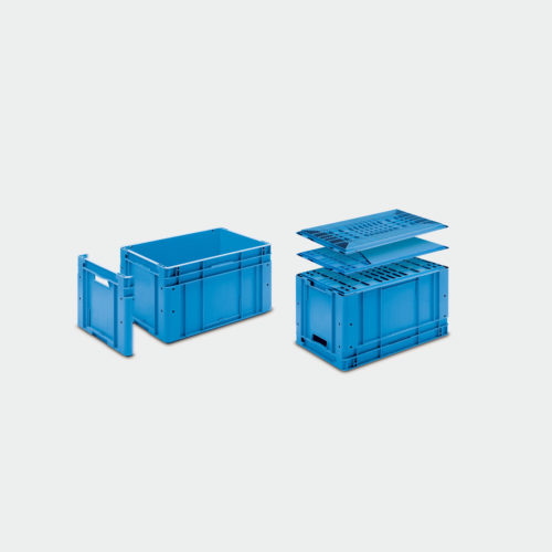 cutie stivuibila din plastic sau eurocontainer Eurotec-5-6432N-3