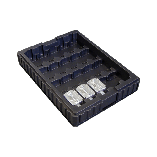 Stackable trays